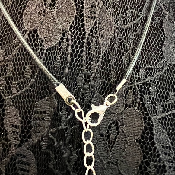 Alien Head Rush Necklace with Saturn-like Planetary Charm For Back of Your Neck - Picture 9 of 11